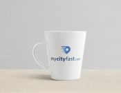 Projekt graficzny, nazwa firmy, tworzenie logo firm logo dla www.mycityfast.com - absdesign
