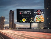 Projekt graficzny, nazwa firmy, tworzenie logo firm Plakat na billboard - milenaswiatek