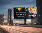 Projekt graficzny, nazwa firmy, tworzenie logo firm Plakat na billboard - milenaswiatek