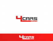 Projekt graficzny, nazwa firmy, tworzenie logo firm Nowe logo dla 4cars - części do aut - tyna