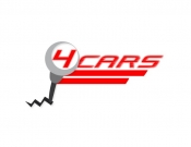 Projekt graficzny, nazwa firmy, tworzenie logo firm Nowe logo dla 4cars - części do aut - felipewwa