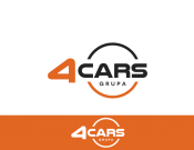 Projekt graficzny, nazwa firmy, tworzenie logo firm Nowe logo dla 4cars - części do aut - feim