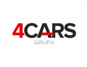 Projekt graficzny, nazwa firmy, tworzenie logo firm Nowe logo dla 4cars - części do aut - increostudio