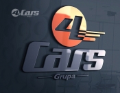 Projekt graficzny, nazwa firmy, tworzenie logo firm Nowe logo dla 4cars - części do aut - timur