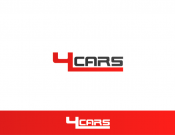 Projekt graficzny, nazwa firmy, tworzenie logo firm Nowe logo dla 4cars - części do aut - tyna