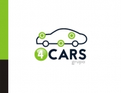 Projekt graficzny, nazwa firmy, tworzenie logo firm Nowe logo dla 4cars - części do aut - YOANNA_AN