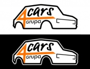 Projekt graficzny, nazwa firmy, tworzenie logo firm Nowe logo dla 4cars - części do aut - Tebaum