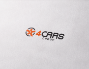 Projekt graficzny, nazwa firmy, tworzenie logo firm Nowe logo dla 4cars - części do aut - absdesign