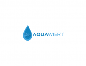 Projekt graficzny, nazwa firmy, tworzenie logo firm AQUAWIERT - konkurs nowoczesne logo - lux211