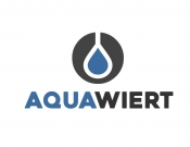 Projekt graficzny, nazwa firmy, tworzenie logo firm AQUAWIERT - konkurs nowoczesne logo - robodigital