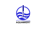 Projekt graficzny, nazwa firmy, tworzenie logo firm AQUAWIERT - konkurs nowoczesne logo - alienmar