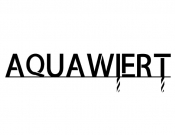 Projekt graficzny, nazwa firmy, tworzenie logo firm AQUAWIERT - konkurs nowoczesne logo - kusak1997