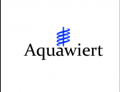 Projekt graficzny, nazwa firmy, tworzenie logo firm AQUAWIERT - konkurs nowoczesne logo - wlodkazik