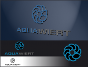 Projekt graficzny, nazwa firmy, tworzenie logo firm AQUAWIERT - konkurs nowoczesne logo - krzysztof_mokanek