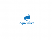 Projekt graficzny, nazwa firmy, tworzenie logo firm AQUAWIERT - konkurs nowoczesne logo - QFlame