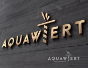 Projekt graficzny, nazwa firmy, tworzenie logo firm AQUAWIERT - konkurs nowoczesne logo - timur