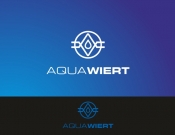Projekt graficzny, nazwa firmy, tworzenie logo firm AQUAWIERT - konkurs nowoczesne logo - DiTom