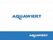 Projekt graficzny, nazwa firmy, tworzenie logo firm AQUAWIERT - konkurs nowoczesne logo - Marina
