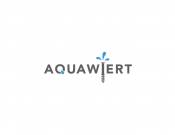 Projekt graficzny, nazwa firmy, tworzenie logo firm AQUAWIERT - konkurs nowoczesne logo - malsta