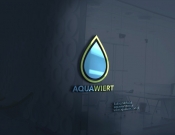 Projekt graficzny, nazwa firmy, tworzenie logo firm AQUAWIERT - konkurs nowoczesne logo - ManyWaysKr
