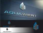 Projekt graficzny, nazwa firmy, tworzenie logo firm AQUAWIERT - konkurs nowoczesne logo - krzysztof_mokanek