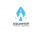 Projekt graficzny, nazwa firmy, tworzenie logo firm AQUAWIERT - konkurs nowoczesne logo - Stroozio