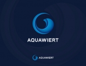Projekt graficzny, nazwa firmy, tworzenie logo firm AQUAWIERT - konkurs nowoczesne logo - p.design