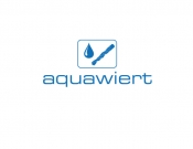 Projekt graficzny, nazwa firmy, tworzenie logo firm AQUAWIERT - konkurs nowoczesne logo - Agentur77