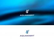 Projekt graficzny, nazwa firmy, tworzenie logo firm AQUAWIERT - konkurs nowoczesne logo - mooya