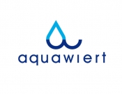 Projekt graficzny, nazwa firmy, tworzenie logo firm AQUAWIERT - konkurs nowoczesne logo - matuta1