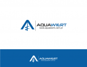 Projekt graficzny, nazwa firmy, tworzenie logo firm AQUAWIERT - konkurs nowoczesne logo - P4vision