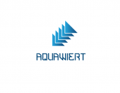 Projekt graficzny, nazwa firmy, tworzenie logo firm AQUAWIERT - konkurs nowoczesne logo - QFlame