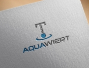 Projekt graficzny, nazwa firmy, tworzenie logo firm AQUAWIERT - konkurs nowoczesne logo - feim