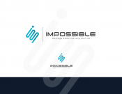 Projekt graficzny, nazwa firmy, tworzenie logo firm IMPOSSIBLE - logo firmy - P4vision