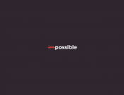 Projekt graficzny, nazwa firmy, tworzenie logo firm IMPOSSIBLE - logo firmy - absdesign