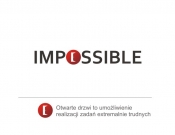 Projekt graficzny, nazwa firmy, tworzenie logo firm IMPOSSIBLE - logo firmy - malsta