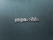 Projekt graficzny, nazwa firmy, tworzenie logo firm IMPOSSIBLE - logo firmy - myConcepT