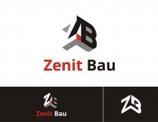 Projekt graficzny, nazwa firmy, tworzenie logo firm Logo wypożyczalni Zenit Bau - kruszynka