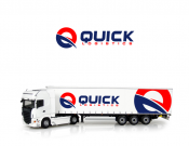 Projekt graficzny, nazwa firmy, tworzenie logo firm Logo dla QUICK LOGISTICS - ZARR