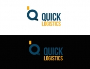 Projekt graficzny, nazwa firmy, tworzenie logo firm Logo dla QUICK LOGISTICS - MAT001