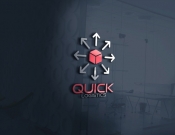 Projekt graficzny, nazwa firmy, tworzenie logo firm Logo dla QUICK LOGISTICS - ManyWaysKr