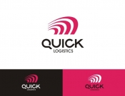 Projekt graficzny, nazwa firmy, tworzenie logo firm Logo dla QUICK LOGISTICS - kruszynka