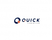 Projekt graficzny, nazwa firmy, tworzenie logo firm Logo dla QUICK LOGISTICS - stone