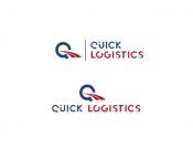 Projekt graficzny, nazwa firmy, tworzenie logo firm Logo dla QUICK LOGISTICS - Agentur77