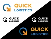 Projekt graficzny, nazwa firmy, tworzenie logo firm Logo dla QUICK LOGISTICS - Grima Wormtongue