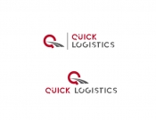 Projekt graficzny, nazwa firmy, tworzenie logo firm Logo dla QUICK LOGISTICS - Agentur77