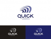 Projekt graficzny, nazwa firmy, tworzenie logo firm Logo dla QUICK LOGISTICS - kruszynka