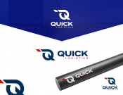 Projekt graficzny, nazwa firmy, tworzenie logo firm Logo dla QUICK LOGISTICS - myConcepT