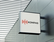 Projekt graficzny, nazwa firmy, tworzenie logo firm Logo dla firmy KOMPAS Sp. z o.o. - Dybski