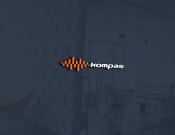 Projekt graficzny, nazwa firmy, tworzenie logo firm Logo dla firmy KOMPAS Sp. z o.o. - k3projekt